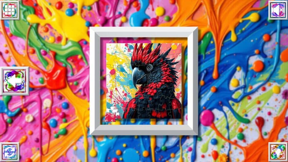 Color Splash: Parrots screenshot 2