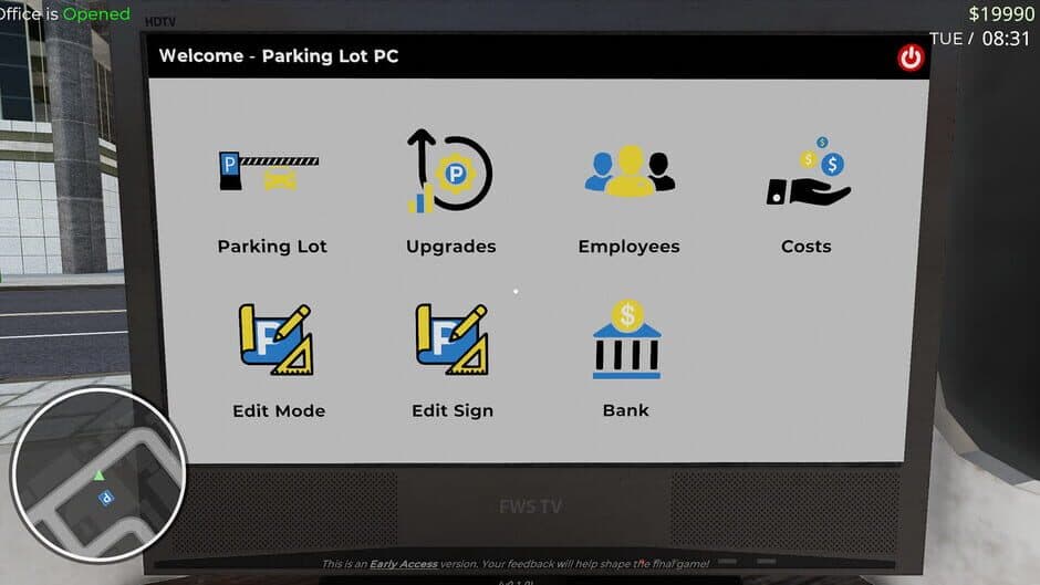 Parking Lot Simulator: Car Collector screenshot 1