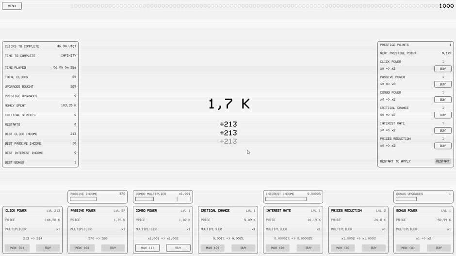 The Googol Clicker screenshot 2