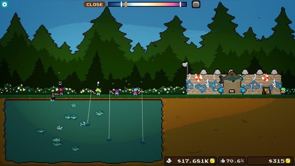 Pocket Idler: Fishing Pond screenshot 3