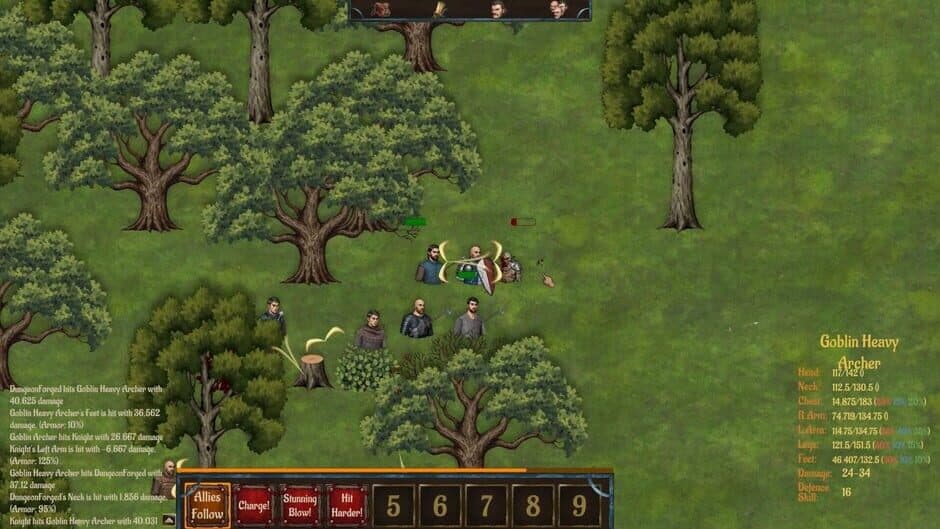 Dungeons and Warbands screenshot 2