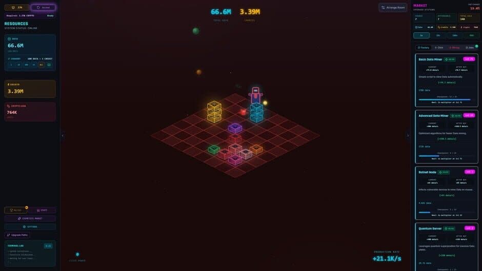 DataFall screenshot 1
