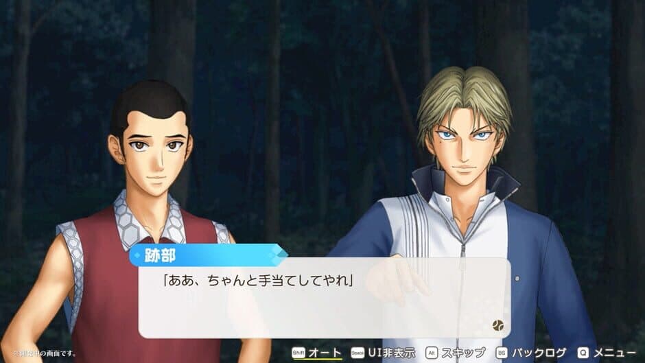 The Prince of Tennis Doki Doki Survival ~eternal passion! Tie break ♡ game~ screenshot 5
