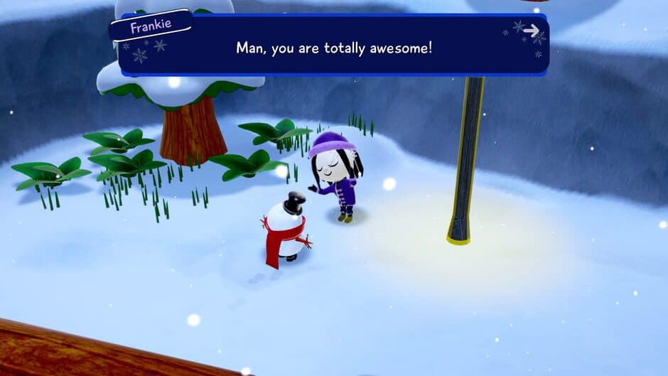 Snowman from screenshot 1