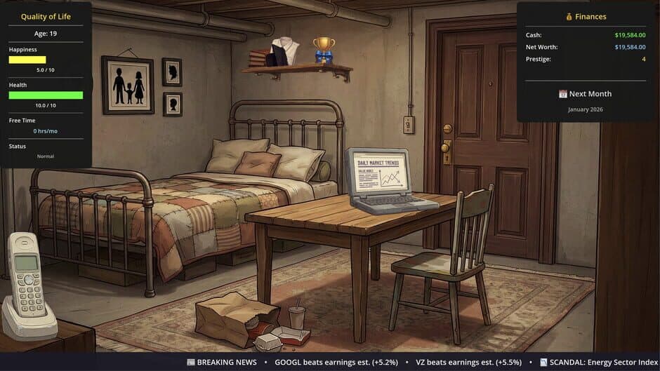 SELF MADE: Investment Life Sim screenshot 5