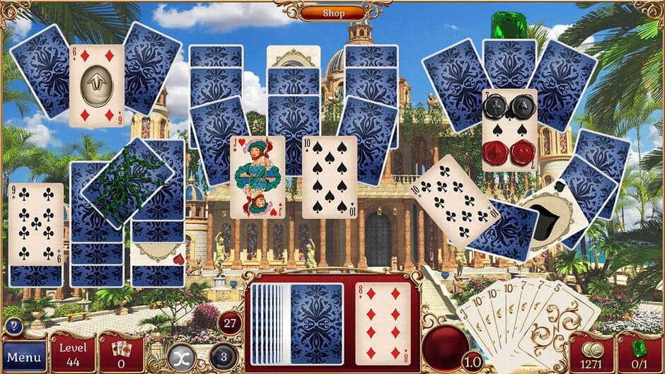 Jewel Match Solitaire X screenshot 2