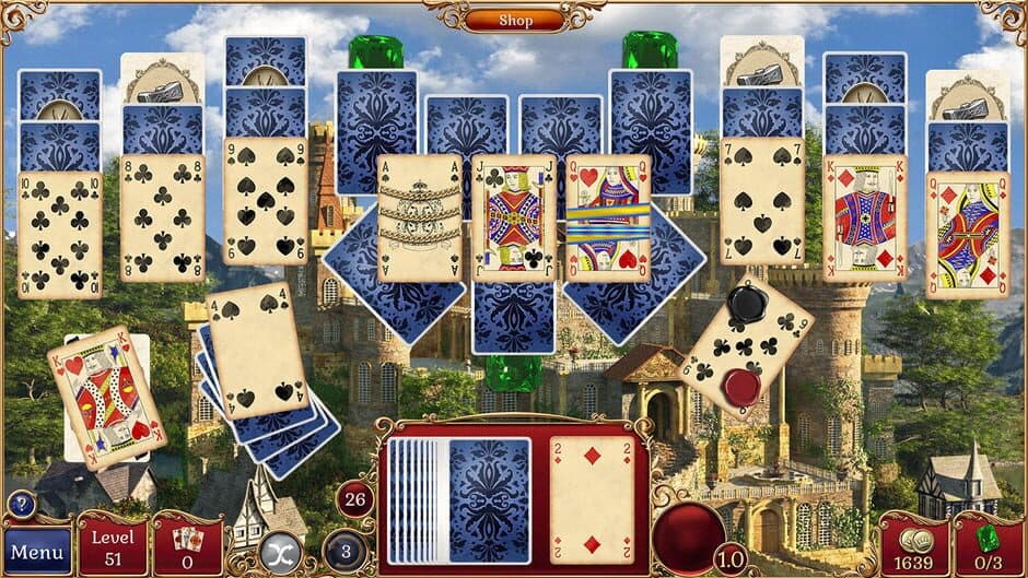 Jewel Match Solitaire X screenshot 1