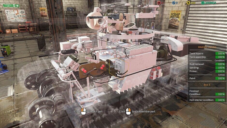 Tank Mechanic Simulator - Shermans screenshot 4