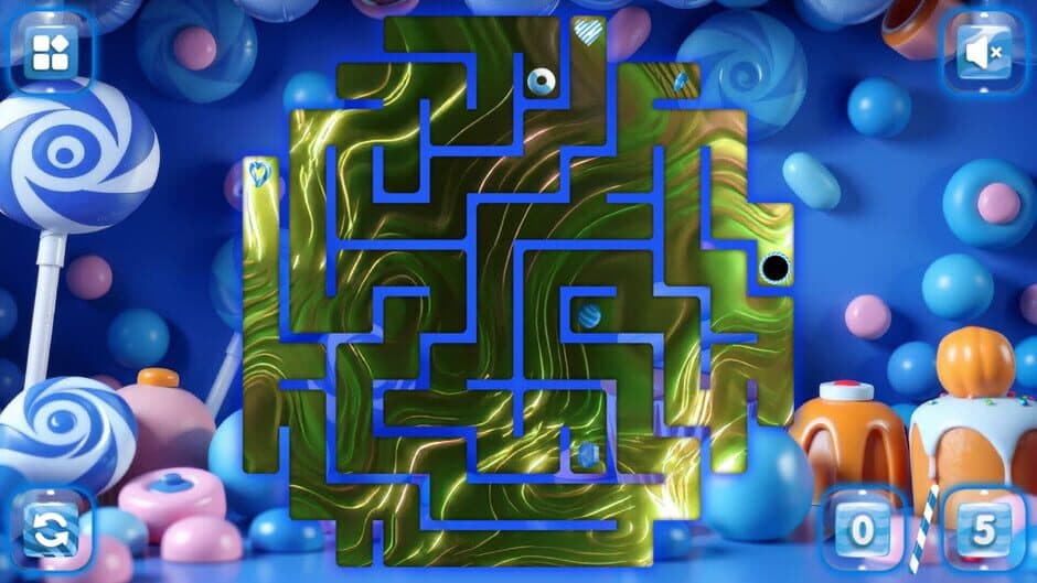 Sweetie Candy Maze: Blueberry screenshot 3