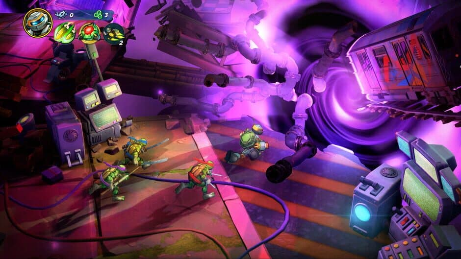 Teenage Mutant Ninja Turtles: Splintered Fate - Metalhead screenshot 1