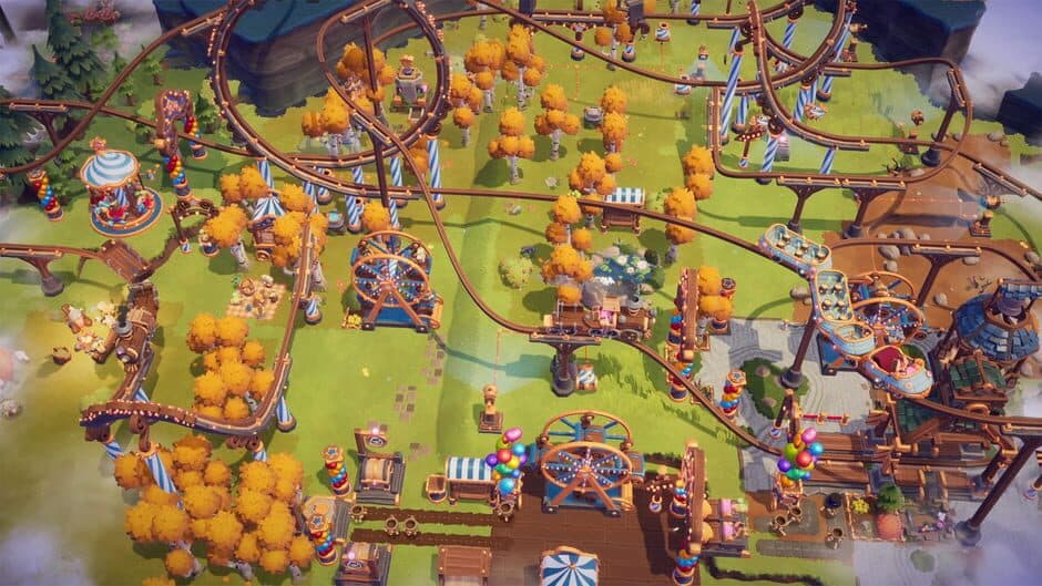 Oddsparks: An Automation Adventure - Coaster Rush screenshot 1