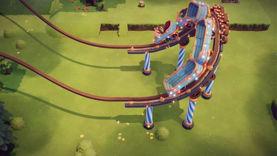Oddsparks: An Automation Adventure - Coaster Rush screenshot 2