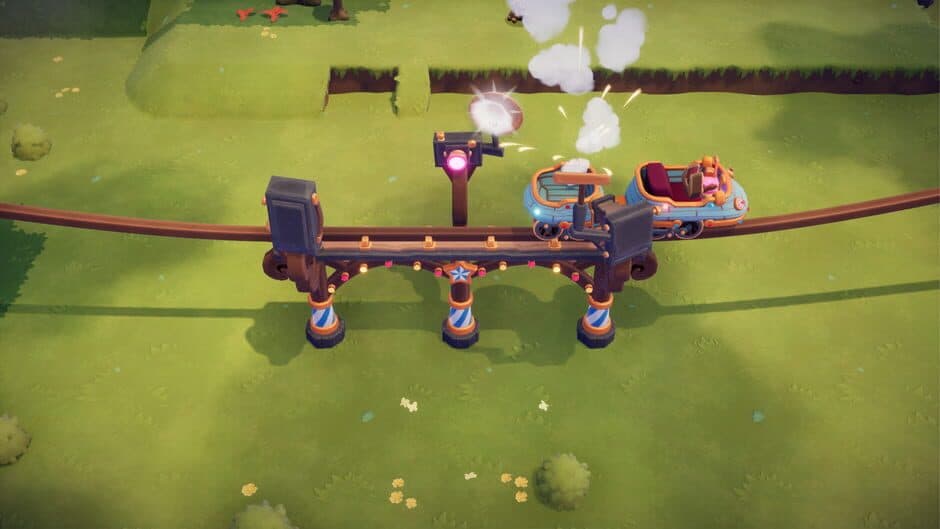 Oddsparks: An Automation Adventure - Coaster Rush screenshot 6