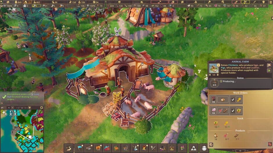 Pioneers of Pagonia - Meadowsong screenshot 1