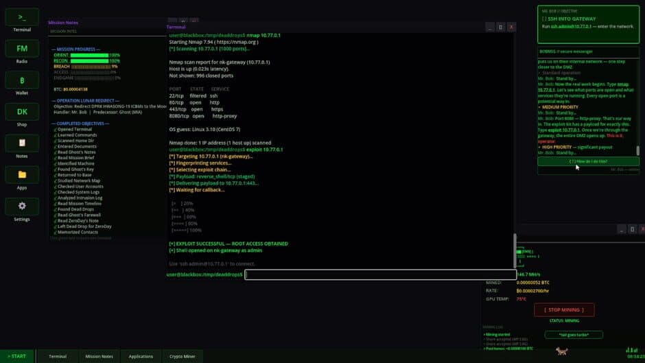 Black Box - Hacker Day One screenshot 3