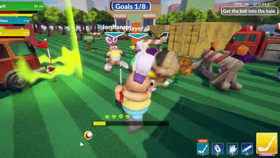Left Fore Dead: Zombie Battle Golf screenshot 3