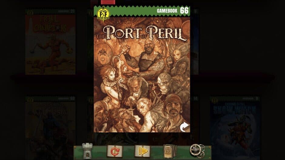 Fighting Fantasy Classics - The Port of Peril screenshot 1