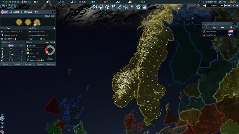 Terra Invicta - Dark Skies screenshot 1
