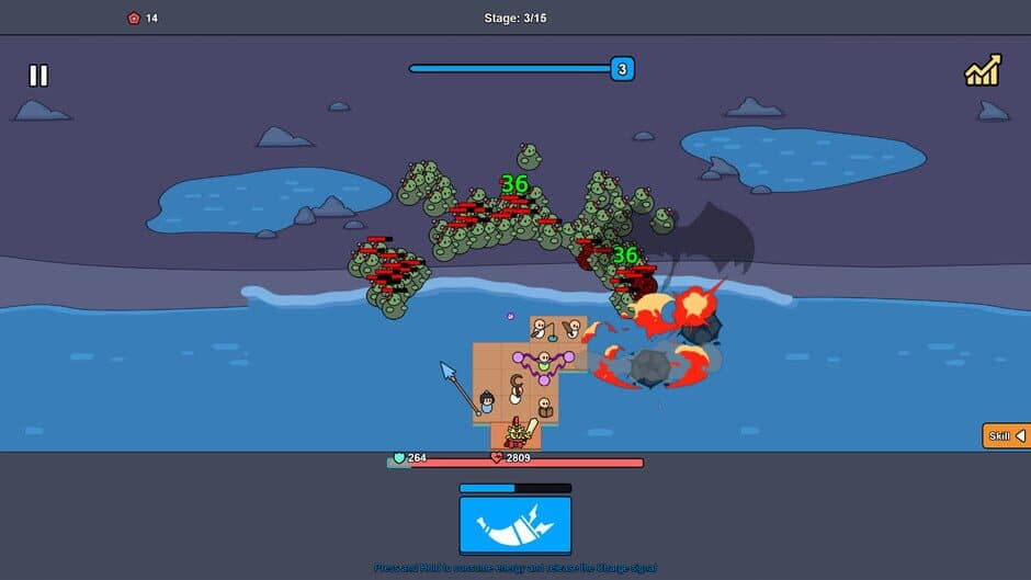 Beach Defense: Zombie Invasion screenshot 5