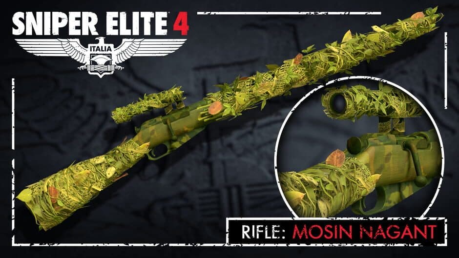 Sniper Elite 4 - Camouflage Rifles Skin Pack screenshot 5