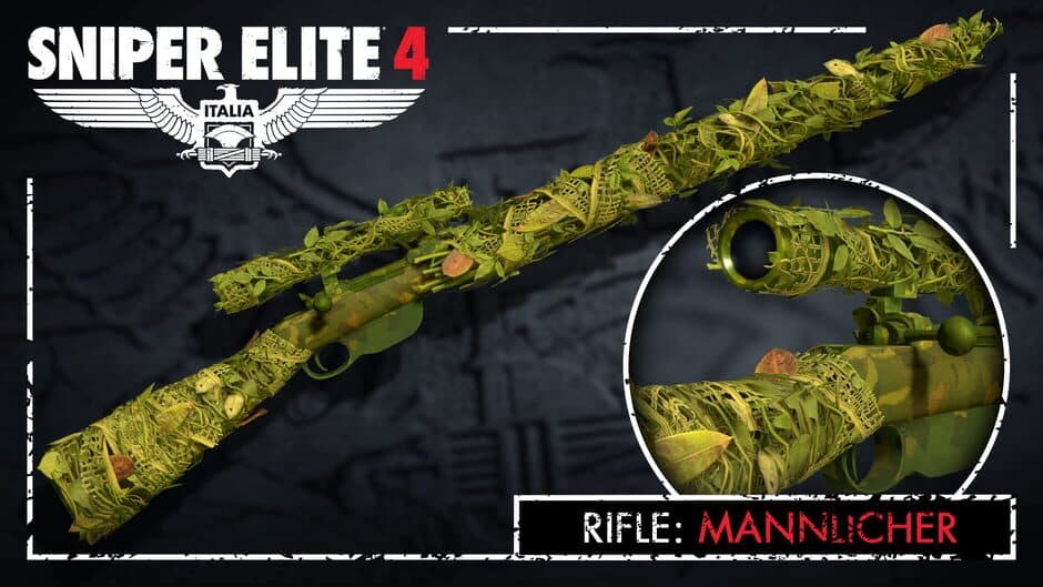 Sniper Elite 4 - Camouflage Rifles Skin Pack screenshot 2
