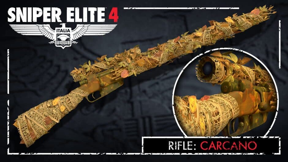 Sniper Elite 4 - Camouflage Rifles Skin Pack screenshot 3