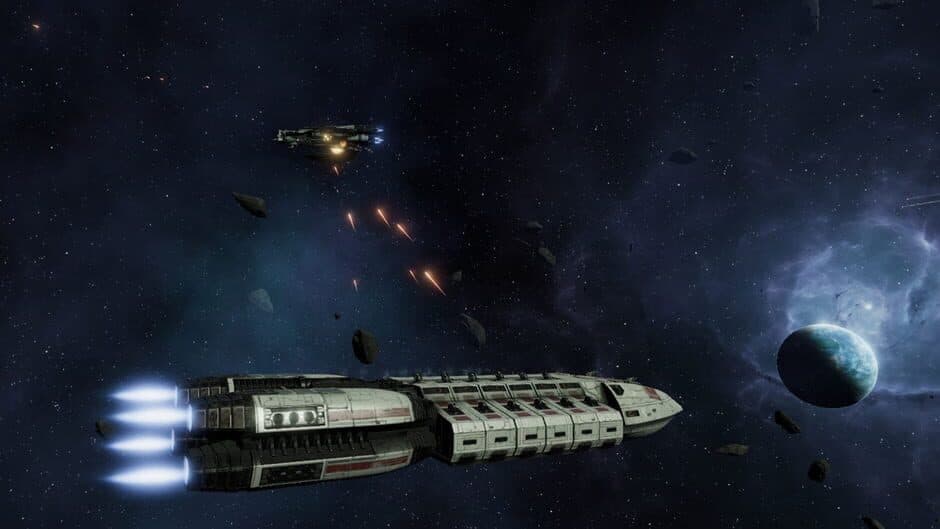 Battlestar Galactica Deadlock - Anabasis screenshot 1