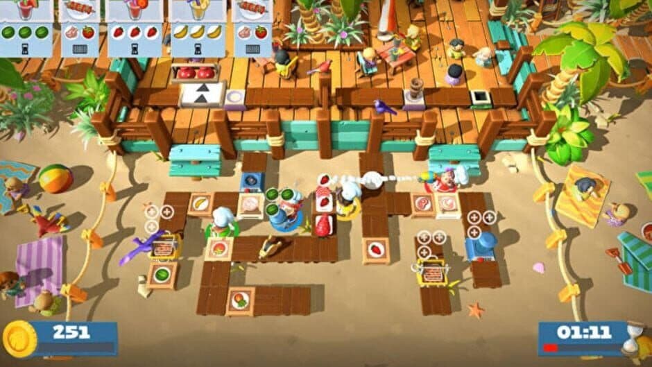 Overcooked! 2 - Surf 'n' Turf screenshot 1
