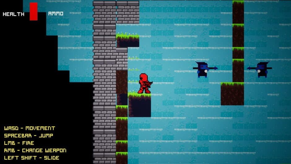 Pixel Robot Hunter screenshot 1