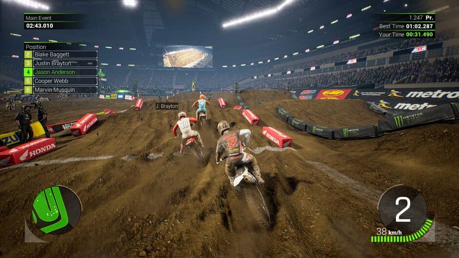 Monster Energy Supercross - The Official Videogame 2 screenshot 3
