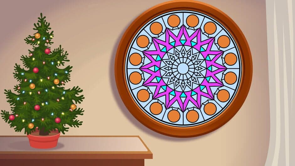 Glass Painting: Winter Art screenshot 1