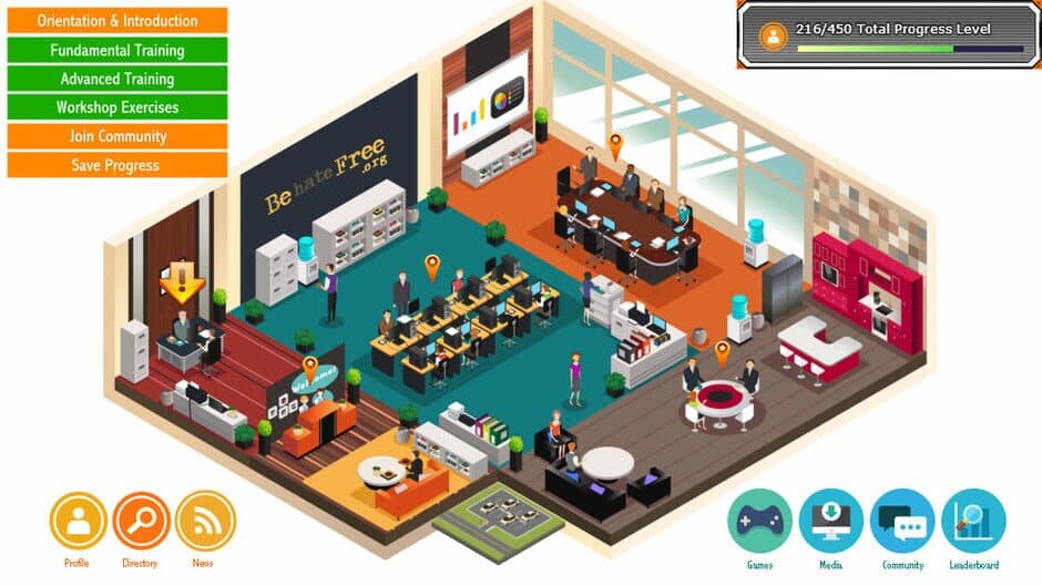 Be hate Free: Interactive screenshot 3