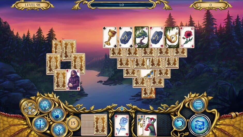 Solitaire. Dragon Light screenshot 3