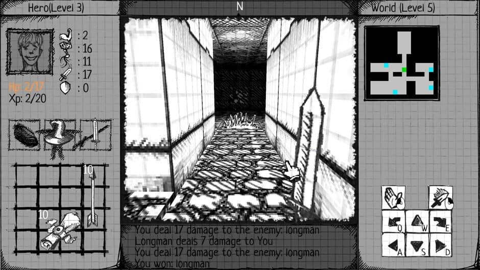 Drawngeon: Dungeons of Ink and Paper screenshot 6