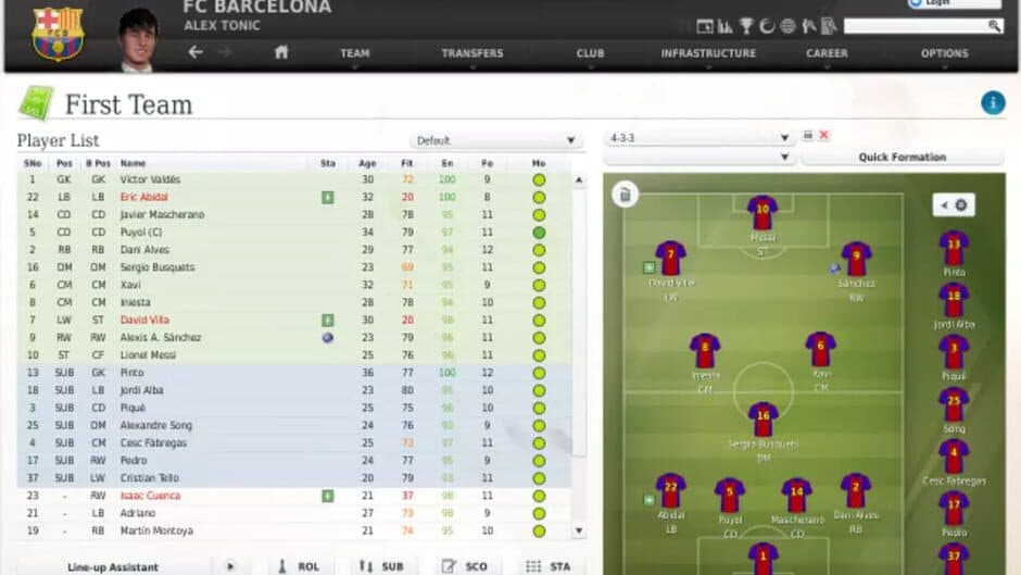 FIFA Manager 13 screenshot 1