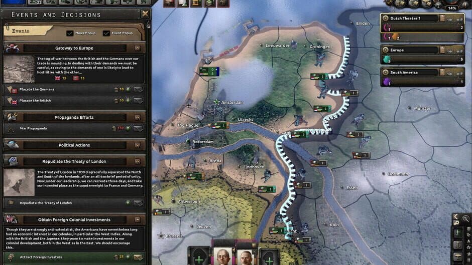 Hearts of Iron IV - Man the Guns screenshot 3