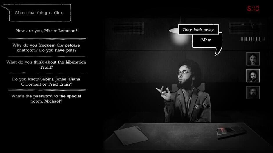 Interrogation: You will be deceived screenshot 5