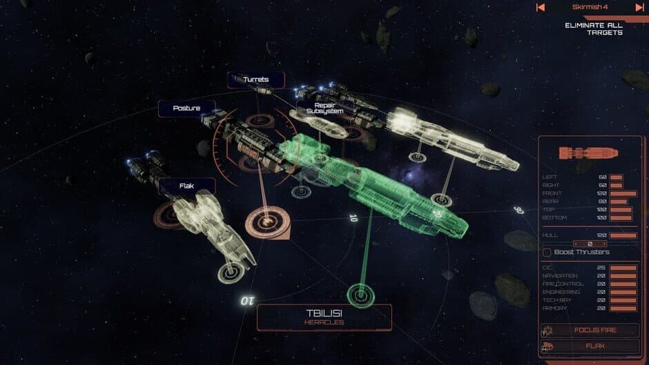 Battlestar Galactica Deadlock - Sin and Sacrifice screenshot 1
