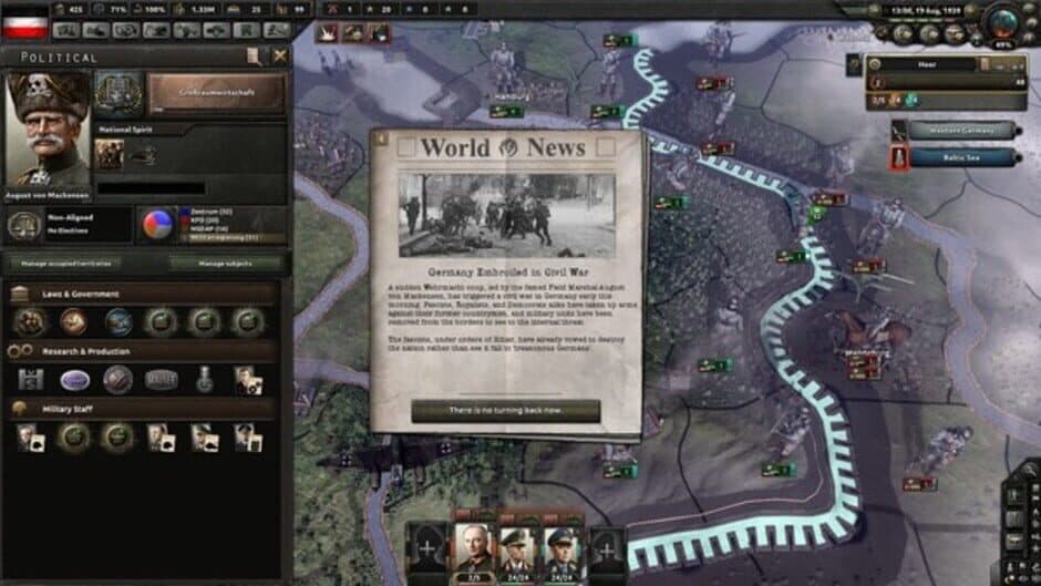 Hearts of Iron IV - Waking the Tiger screenshot 3