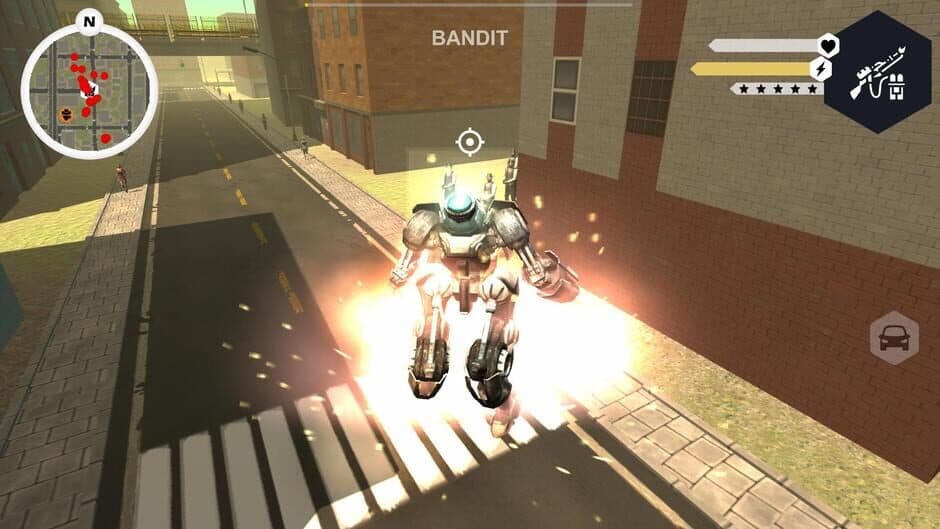 Muscle Car Robot screenshot 2