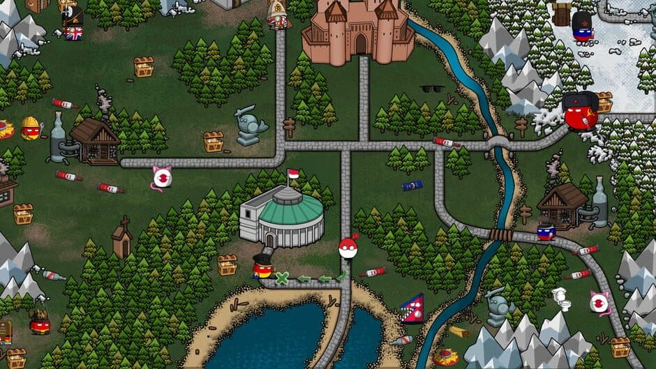CountryBalls Heroes screenshot 1