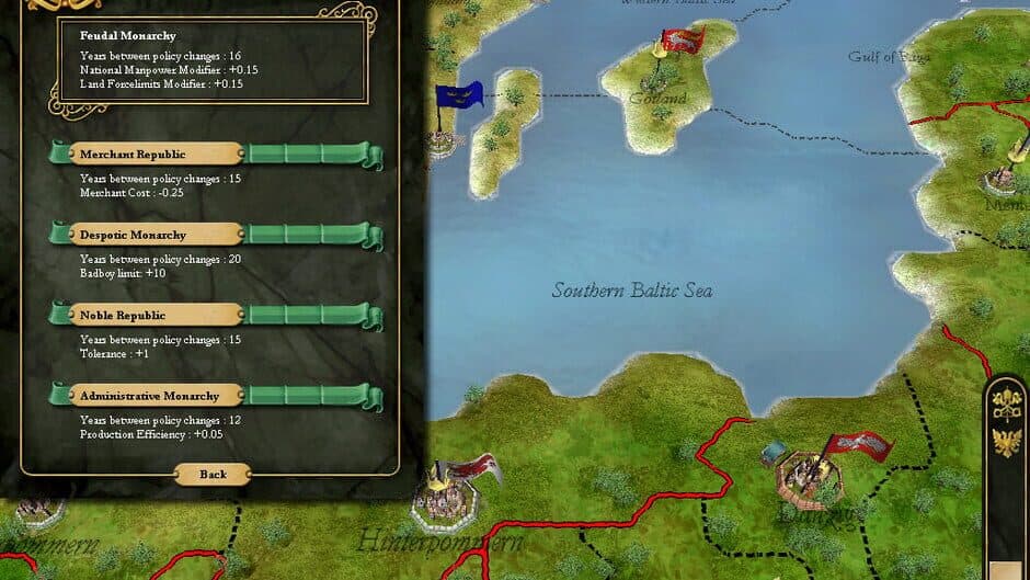 Europa Universalis III Complete screenshot 5