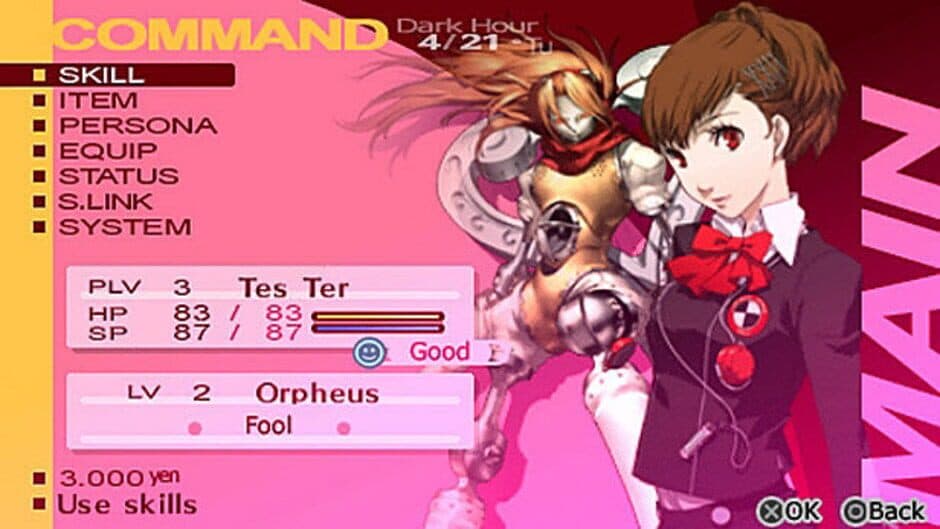 Persona 3 Portable screenshot 5