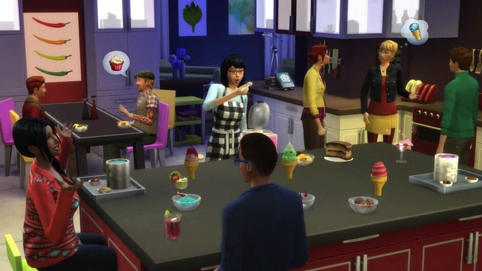 The Sims 4: Cool Kitchen Stuff screenshot 6