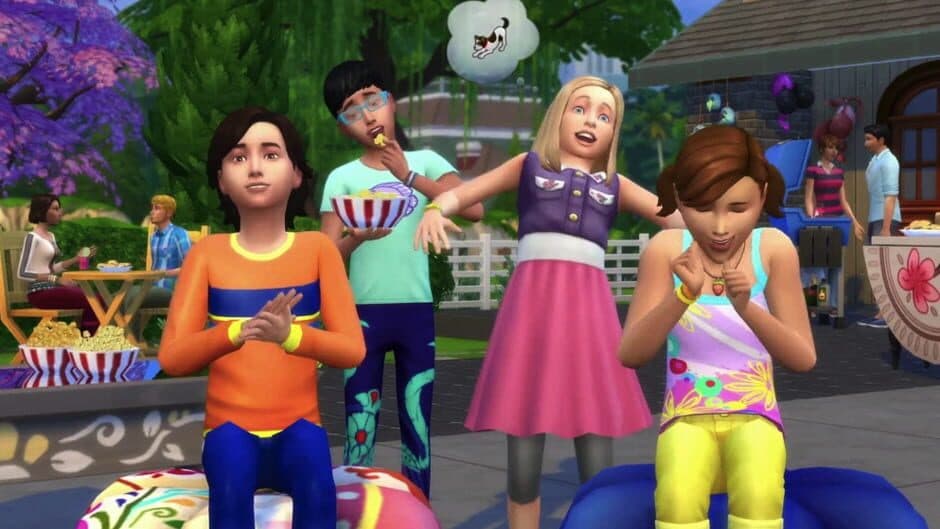 The Sims 4 - Movie Hangout Stuff screenshot 3