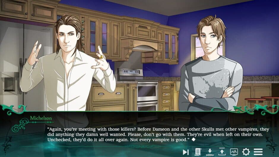 Twice Reborn: a vampire visual novel screenshot 3