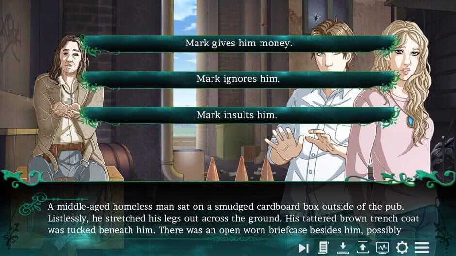 Twice Reborn: a vampire visual novel screenshot 5