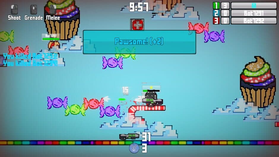 Crazy Critters - Combat Cats screenshot 3