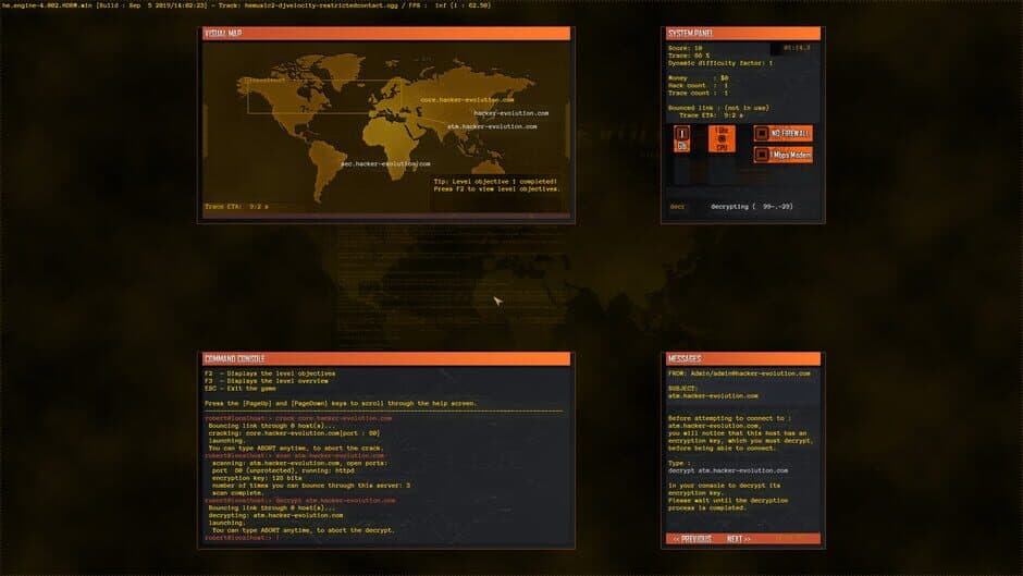 Hacker Evolution: 2019 HD Remaster screenshot 5