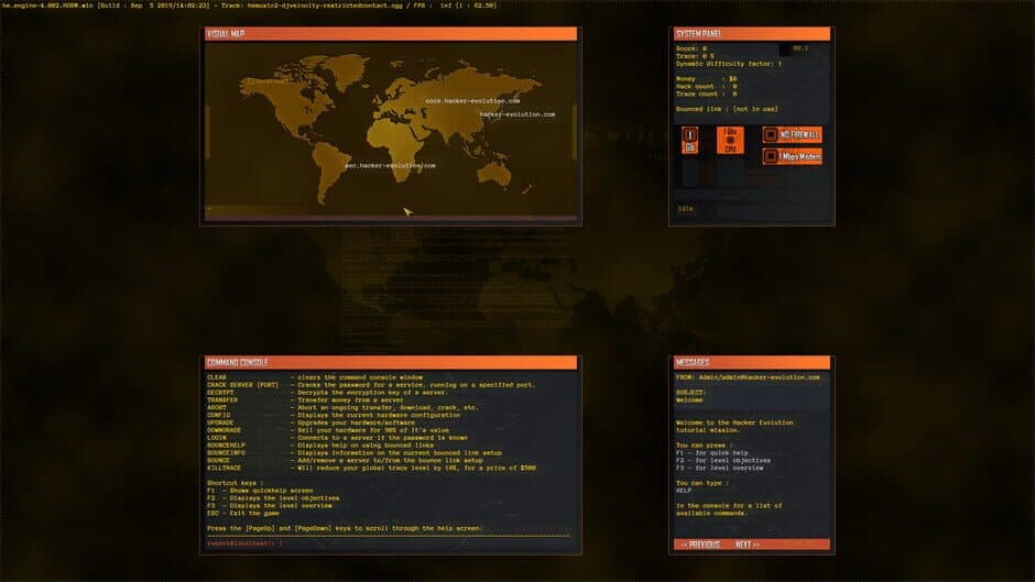 Hacker Evolution: 2019 HD Remaster screenshot 1